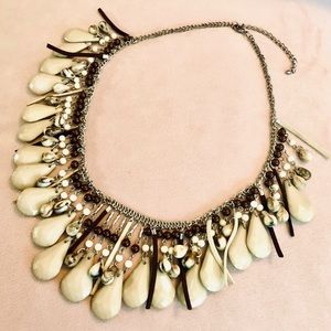 Boho Necklace with Teardrop Beads
